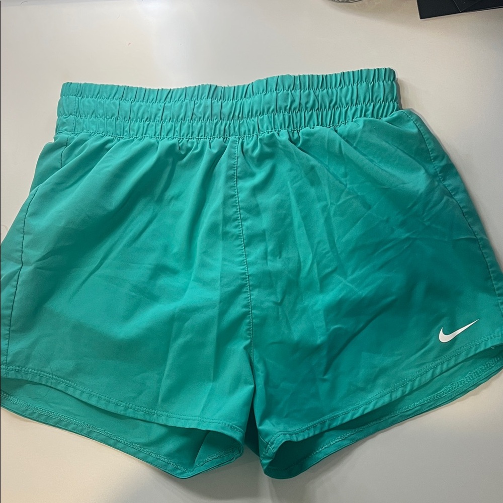 Nike girls Aqua Athletic Shorts
